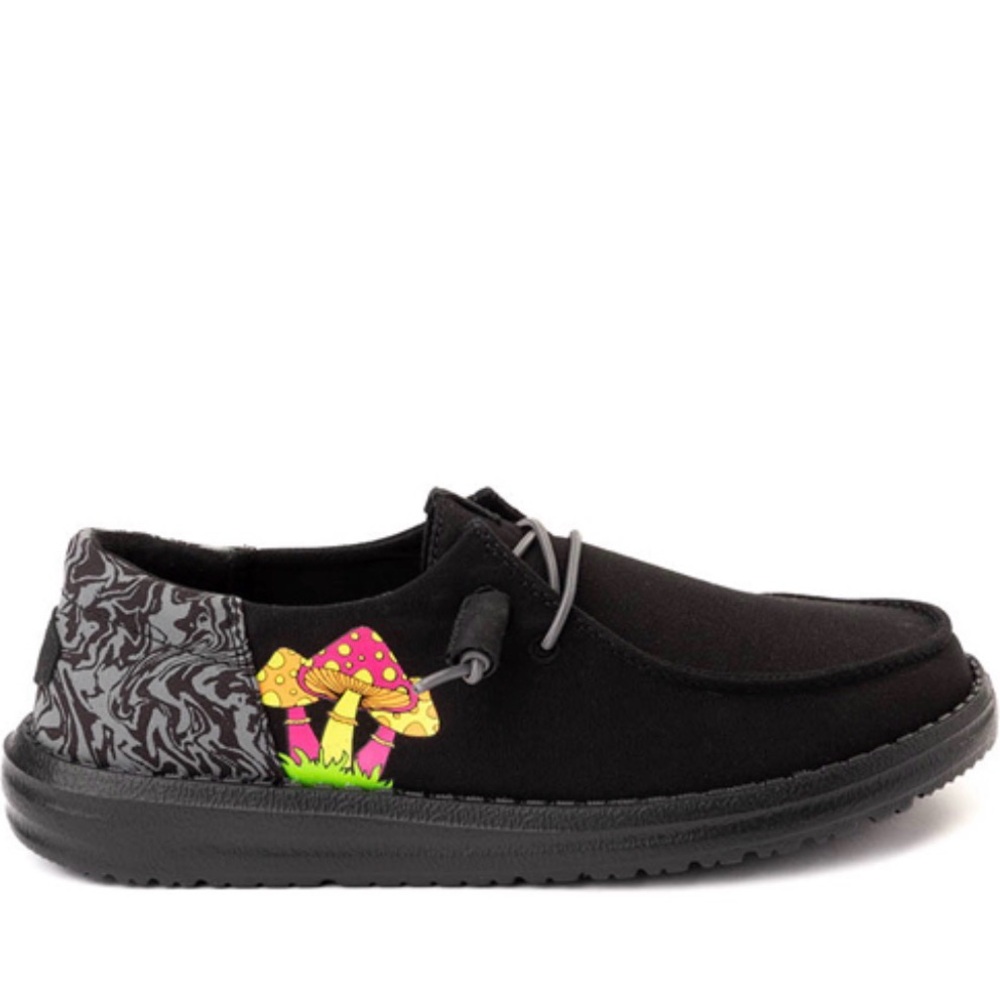 Women’s glow in the dark mushroom hey dudes